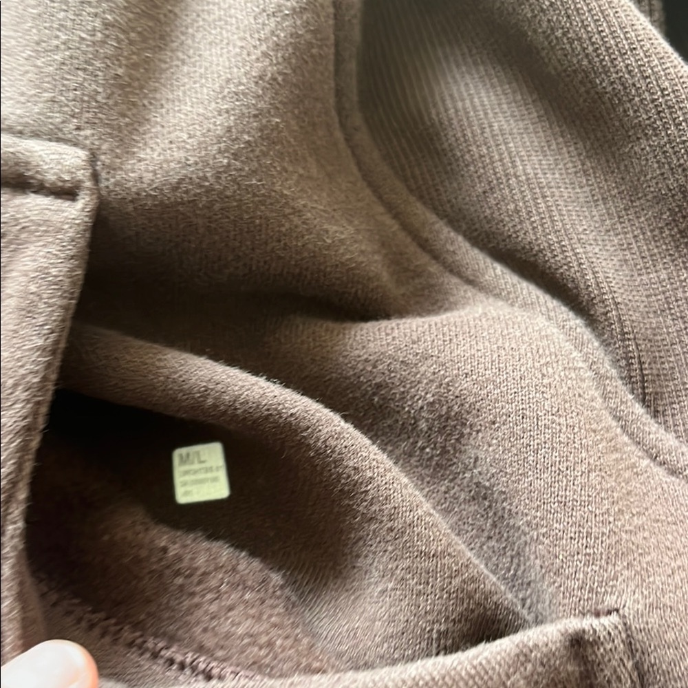 Brown lululemon Women's Sweater with Gold Accents - Picture 4 of 4